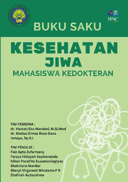 BUKU SAKU KESEHATAN JIWA
MAHASISWA KEDOKTERAN